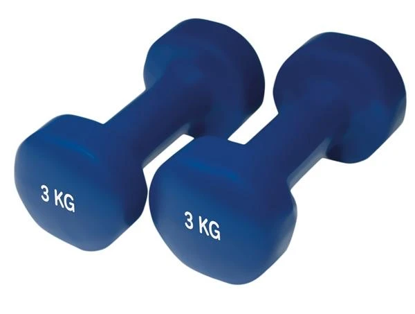 Neopreniniai fitneso hanteliai Yate 2vnt. x 3kg