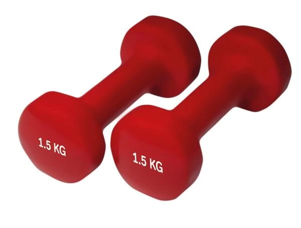 Neopreniniai fitneso hanteliai Yate 2vnt. x 1,5kg