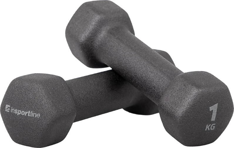 Neopreno hanteliai inSPORTline ON-X Renbell 2 x 1kg
