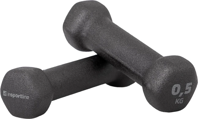 Neopreniniai svarmenys inSPORTline ON-X Renbell 2 x 0,5kg