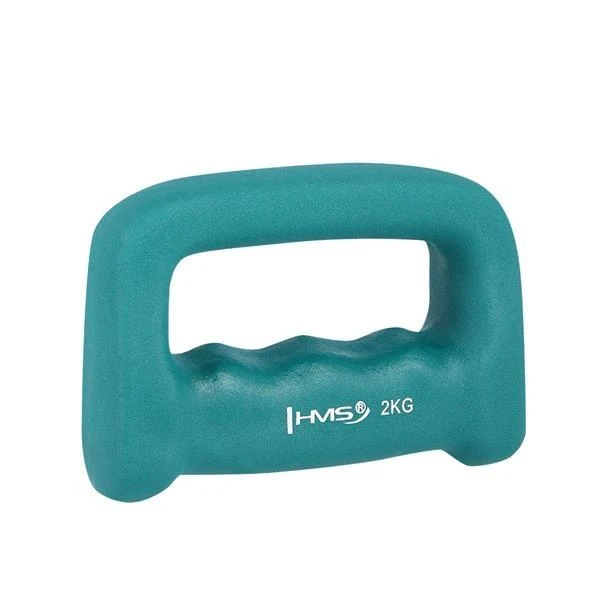 Neopreninis hantelis-kastetas HMS CK20 žalias, 2kg