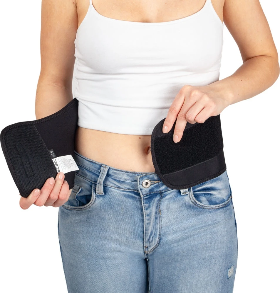 Neopreninis juosmens diržas inSPORTline Neobelt - 3XL/5XL