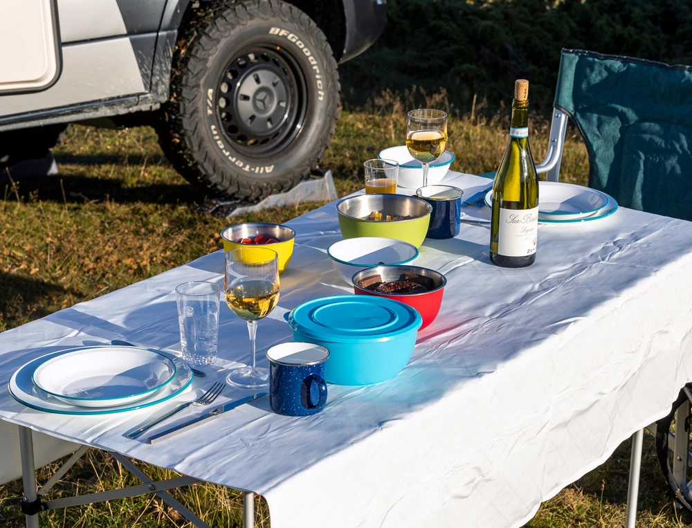 Nerūdijančio plieno dubenėlių rinkinys Origin Outdoors, 4vnt