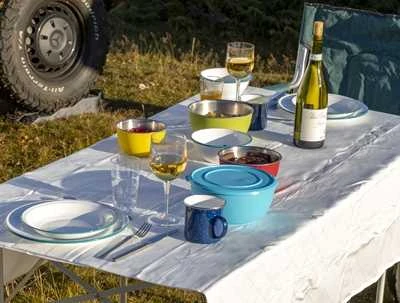 Nerūdijančio plieno dubenėlių rinkinys Origin Outdoors, 4vnt