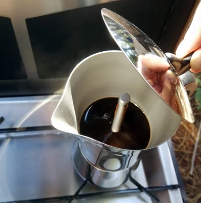 Nerūdijančio plieno espreso virimo aparatas BasicNature, 6 puodeliams