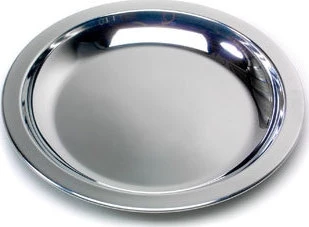 Nerūdijančio plieno lėkštė BasicNature, 23.5cm
