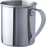 Nerūdijančio plieno puodelis BasicNature, poliruotas, 0,3 l