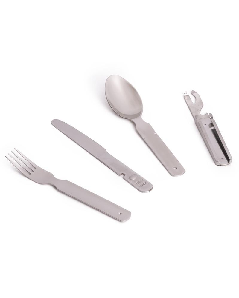 Mil-Tec GER. TSR 4-PC S/STEEL EATING UTENS.