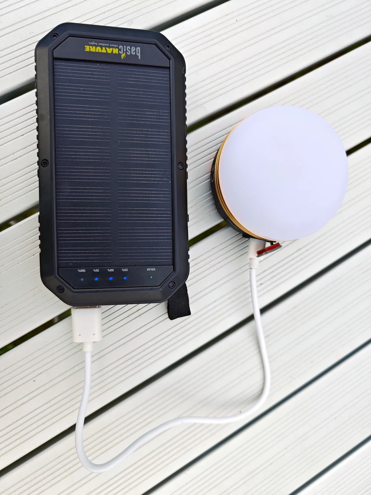 Nešiojamas įkroviklis BasicNature 8, 8000 mAh