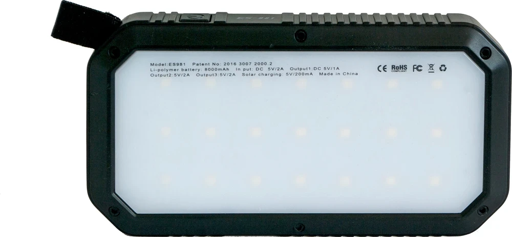 Nešiojamas įkroviklis BasicNature 8, 8000 mAh