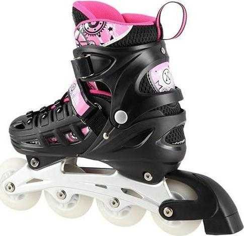 Riedučiai/pačiūžos Nils Extreme NH10905 juodi - PU80 mm/82A (L 39-42)