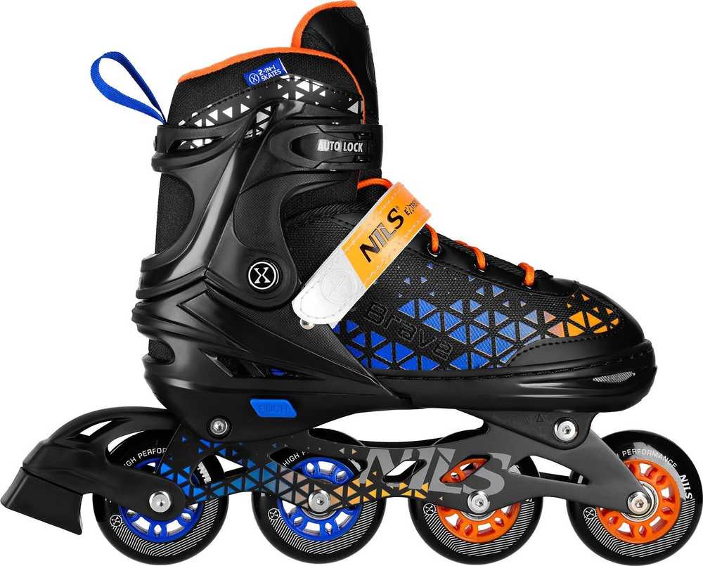 Riedučiai ir ledo ritulio pačiūžos 2in1 Brave NH18190A, dydis S (29-33), Nils Extreme