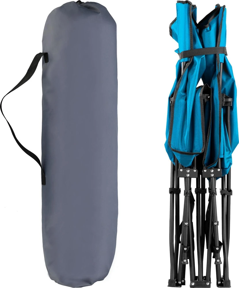 Nils Camp Sudedama stovyklavimo lova NILS NC2701, mėlyna, 188 cm