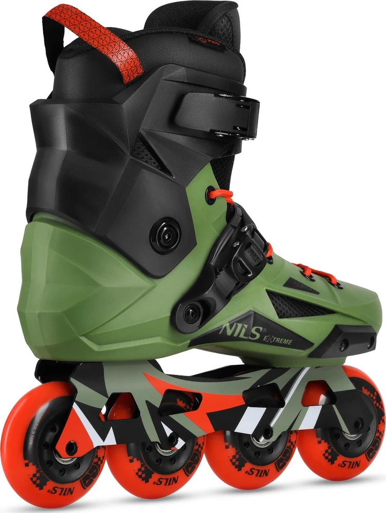 Nils Extreme NA1601 Žalias Slalom riedučiai Slayd