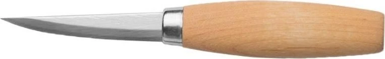 Medžio drožinėjimo peilis Morakniv® 106, tiesus, geležtė 82x2,7mm. Laminuotas plienas, beržinė rankena