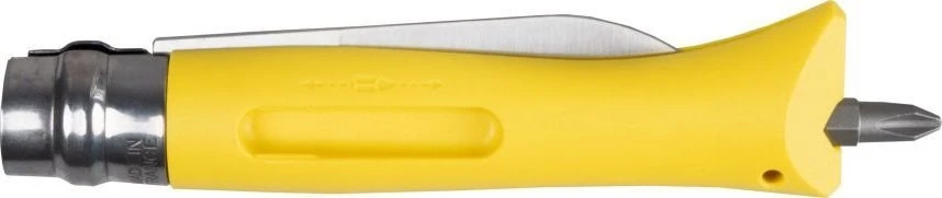 Nóż Opinel DIY geltonos spalvos 002138