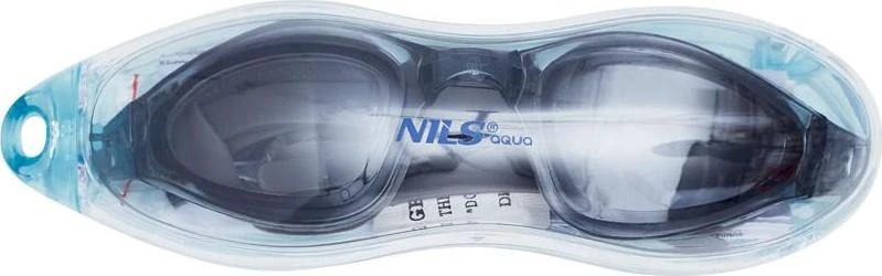 NQG180AF pilki plaukimo akiniai NILS Aqua