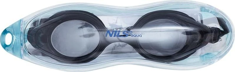 NQG600AF juodi NILS Aqua plaukimo akiniai