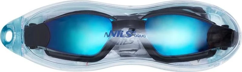 Plaukimo akiniai Nils Aqua NQG660MAF Racing, violetiniai