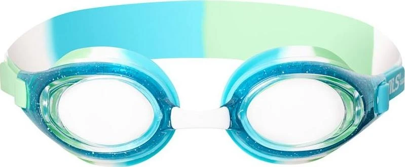 NQG870AF mėlyni vaikiški plaukimo akiniai NILS AQUA
