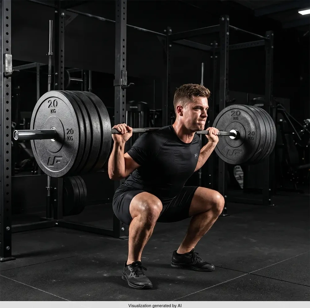 Olimpinis Bumper svoris 10 kg - UpForm