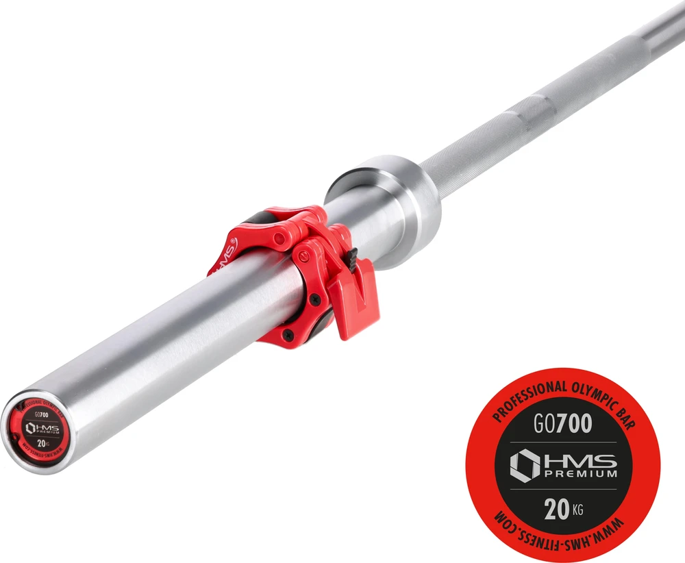 Olimpinis grifas HMS GO700 220cm, su užraktu