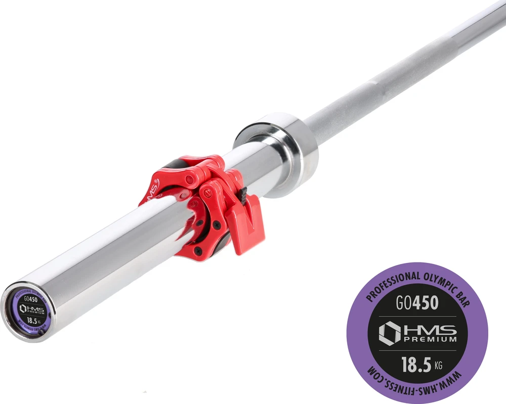 Olimpinis grifas HMS GO450 220cm, su užraktu