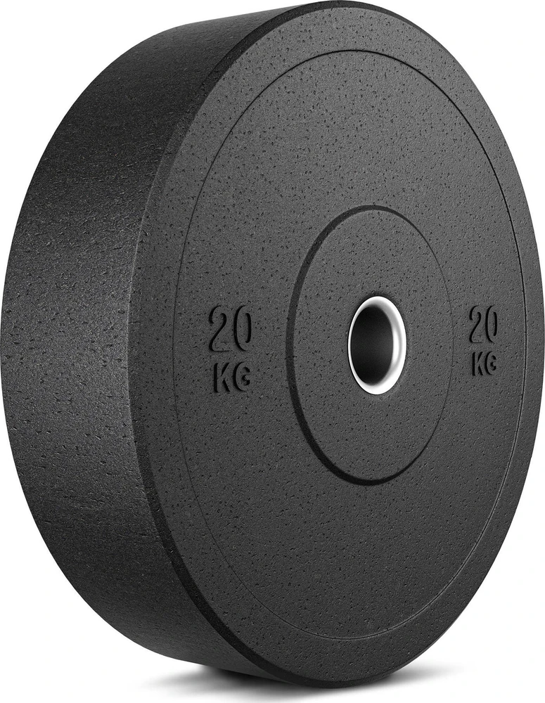 Olimpinis guminis svoris 20 kg Marbo Sport MW-Bumper-20KG
