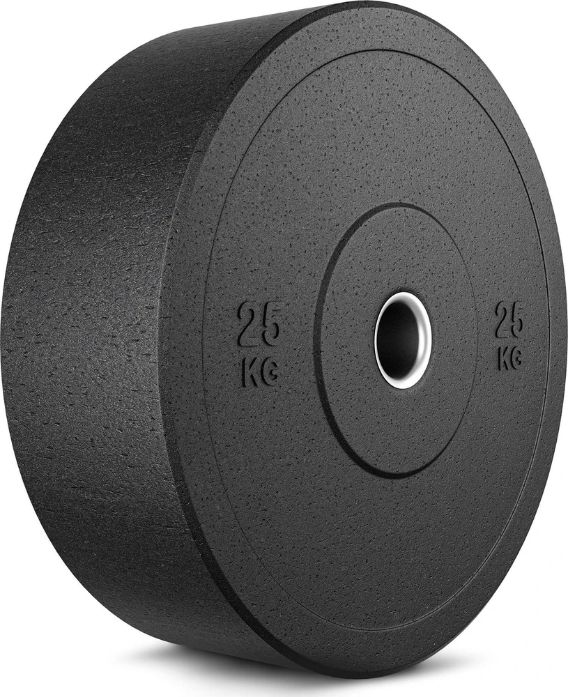 Olimpinis guminis svoris 25 kg Marbo Sport MW-Bumper-25KG