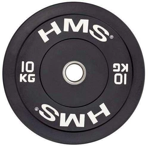 Olimpinis guminis svoris HMS BBR juodas - 5kg