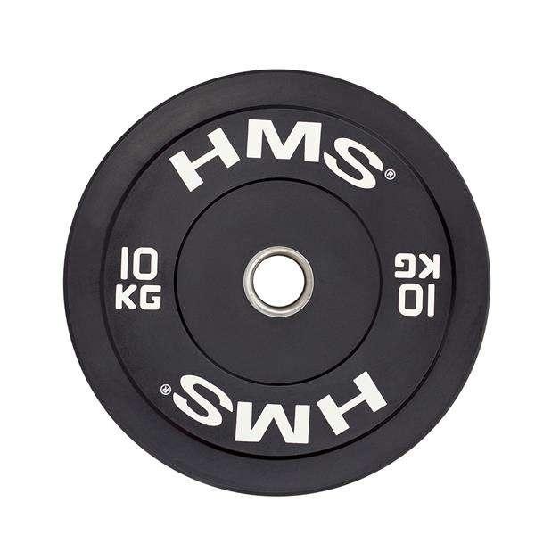 Olimpinis guminis svoris HMS BBR juodas - 20 kg