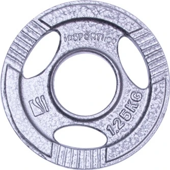 Plieninis svoris olimpiniam grifui 50mm inSPORTline Hamerton 1,25kg