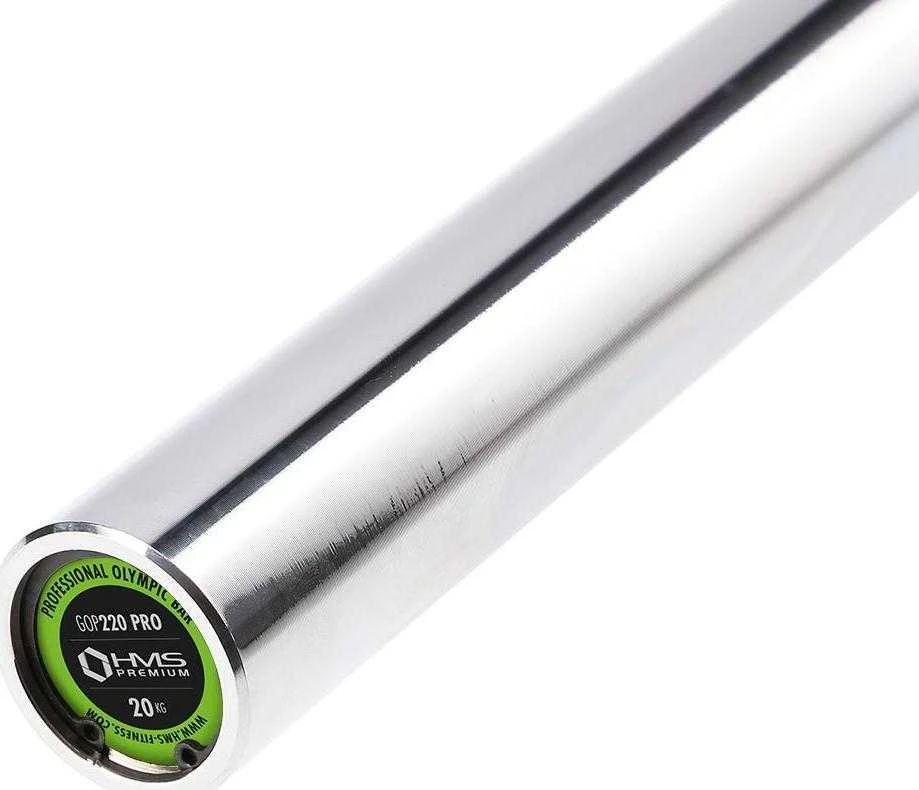 Olimpinis grifas HMS GOP220, 2200 mm + užraktas ZG1000R
