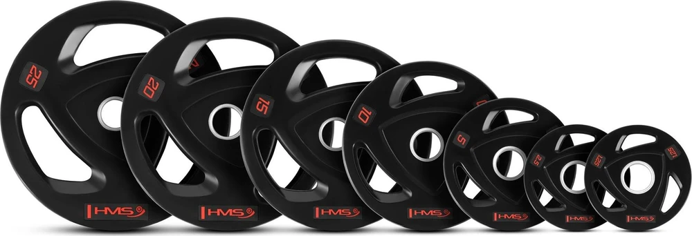 Olimpinis svoris HMS TOX juodas - 1.25 kg
