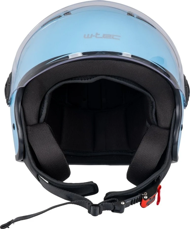 Atviro veido šalmas W-TEC Baraldo Celeste