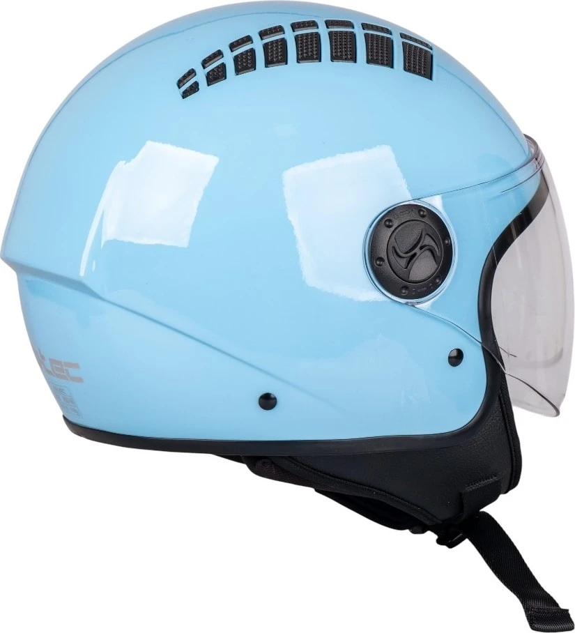 Atviro veido šalmas W-TEC Baraldo Celeste