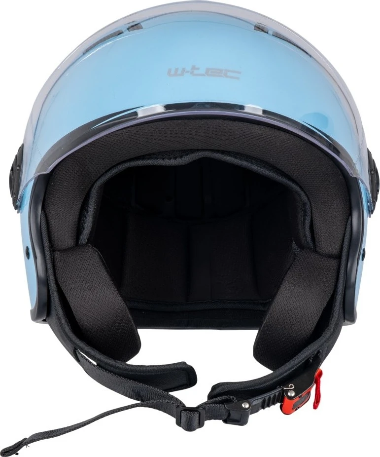 Atviro veido šalmas W-TEC Baraldo Celeste