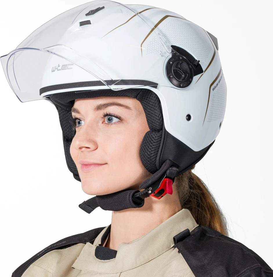 Open-Face Motorcycle Helmet W-TEC Besalu