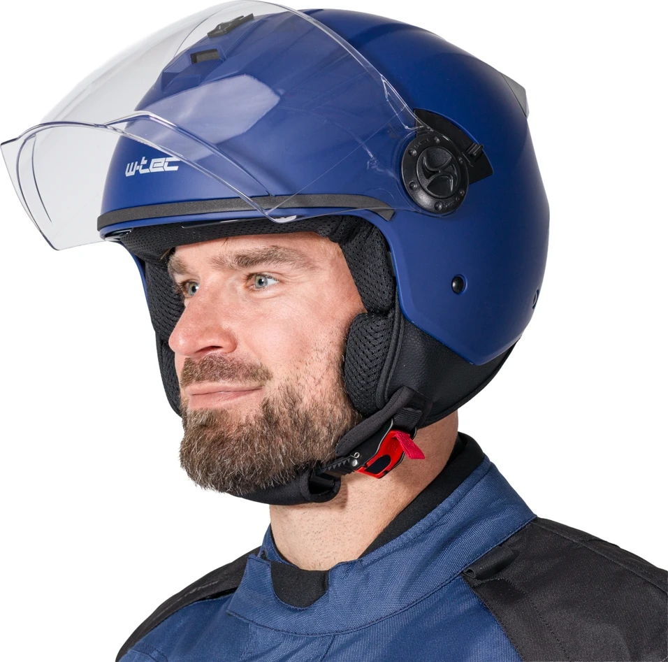 Open-Face Motorcycle Helmet W-TEC Besalu