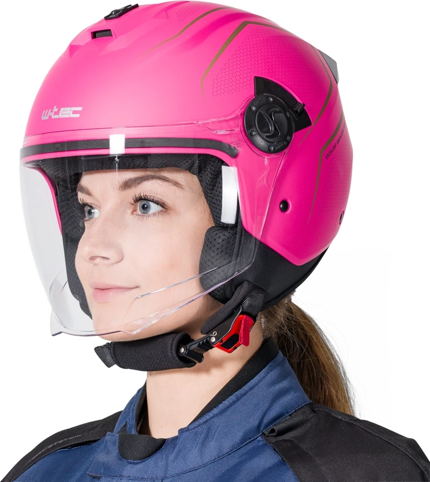 Open-Face Motorcycle Helmet W-TEC Besalu