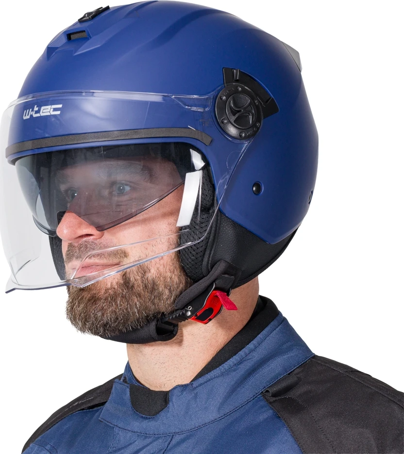 Open-Face Motorcycle Helmet W-TEC Besalu