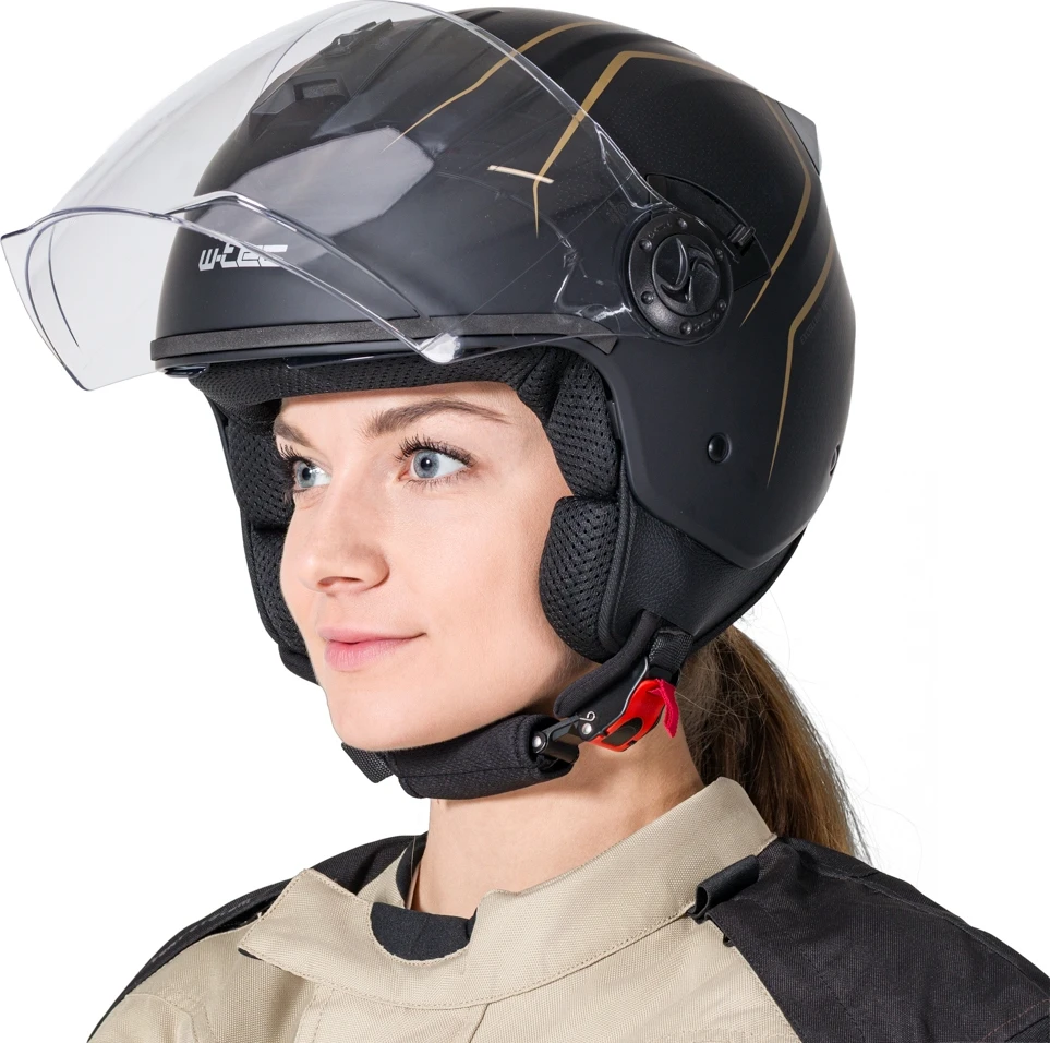 Open-Face Motorcycle Helmet W-TEC Besalu