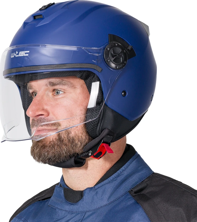 Open-Face Motorcycle Helmet W-TEC Besalu
