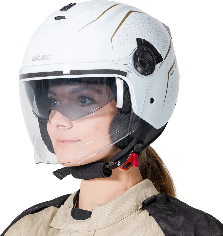 Open-Face Motorcycle Helmet W-TEC Besalu