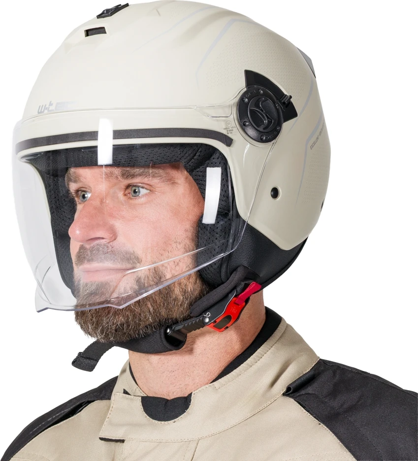 Open-Face Motorcycle Helmet W-TEC Besalu