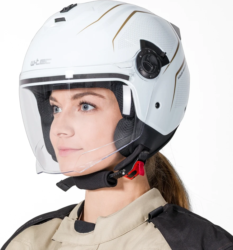 Open-Face Motorcycle Helmet W-TEC Besalu