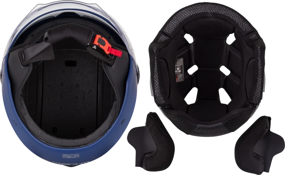 Open-Face Motorcycle Helmet W-TEC Besalu