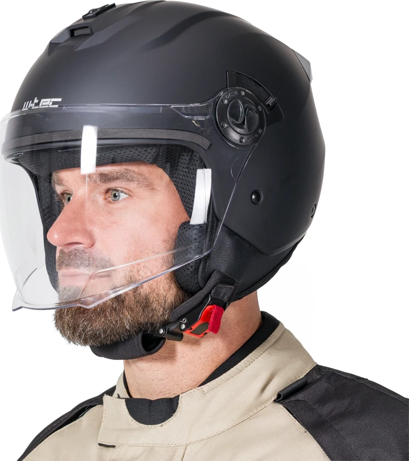 Open-Face Motorcycle Helmet W-TEC Besalu