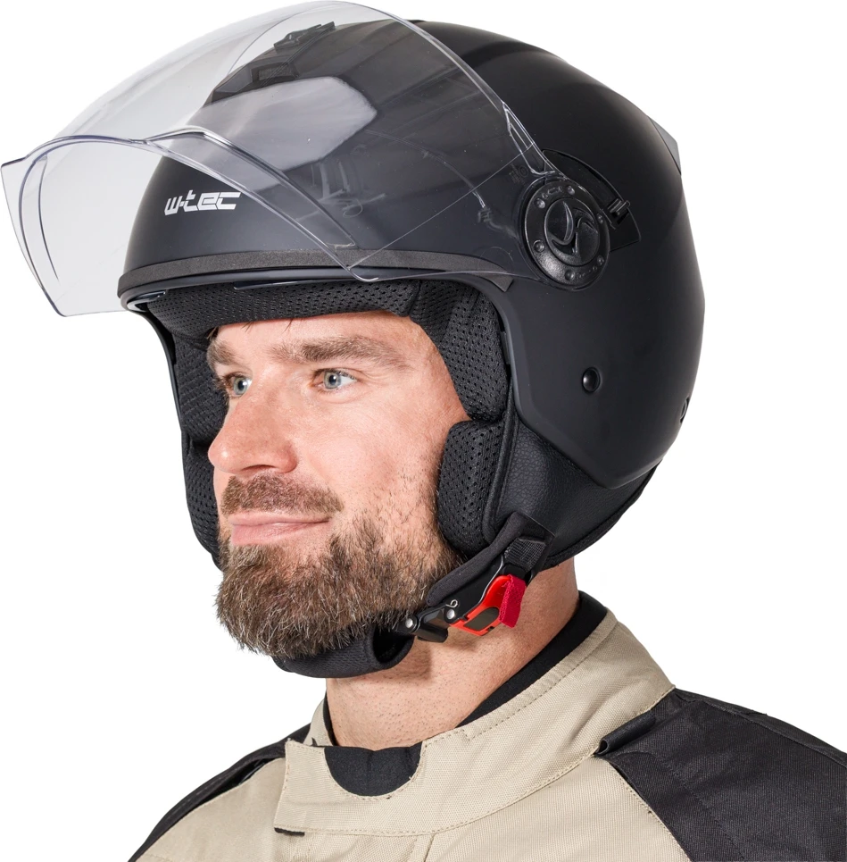 Open-Face Motorcycle Helmet W-TEC Besalu
