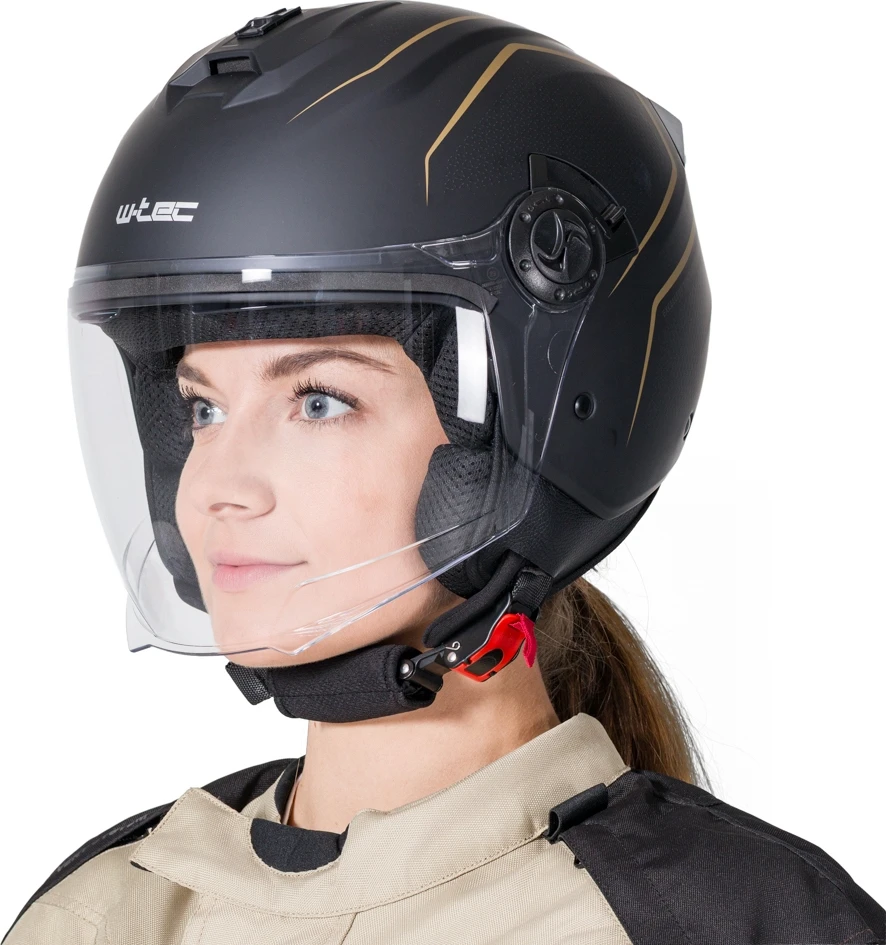 Open-Face Motorcycle Helmet W-TEC Besalu